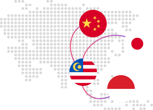 Malaysia to Asia