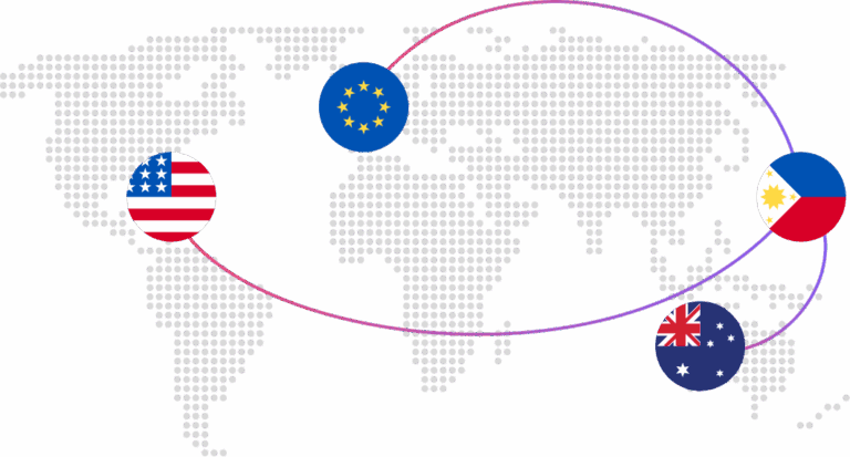 Philippines to USA, Europe & Australia